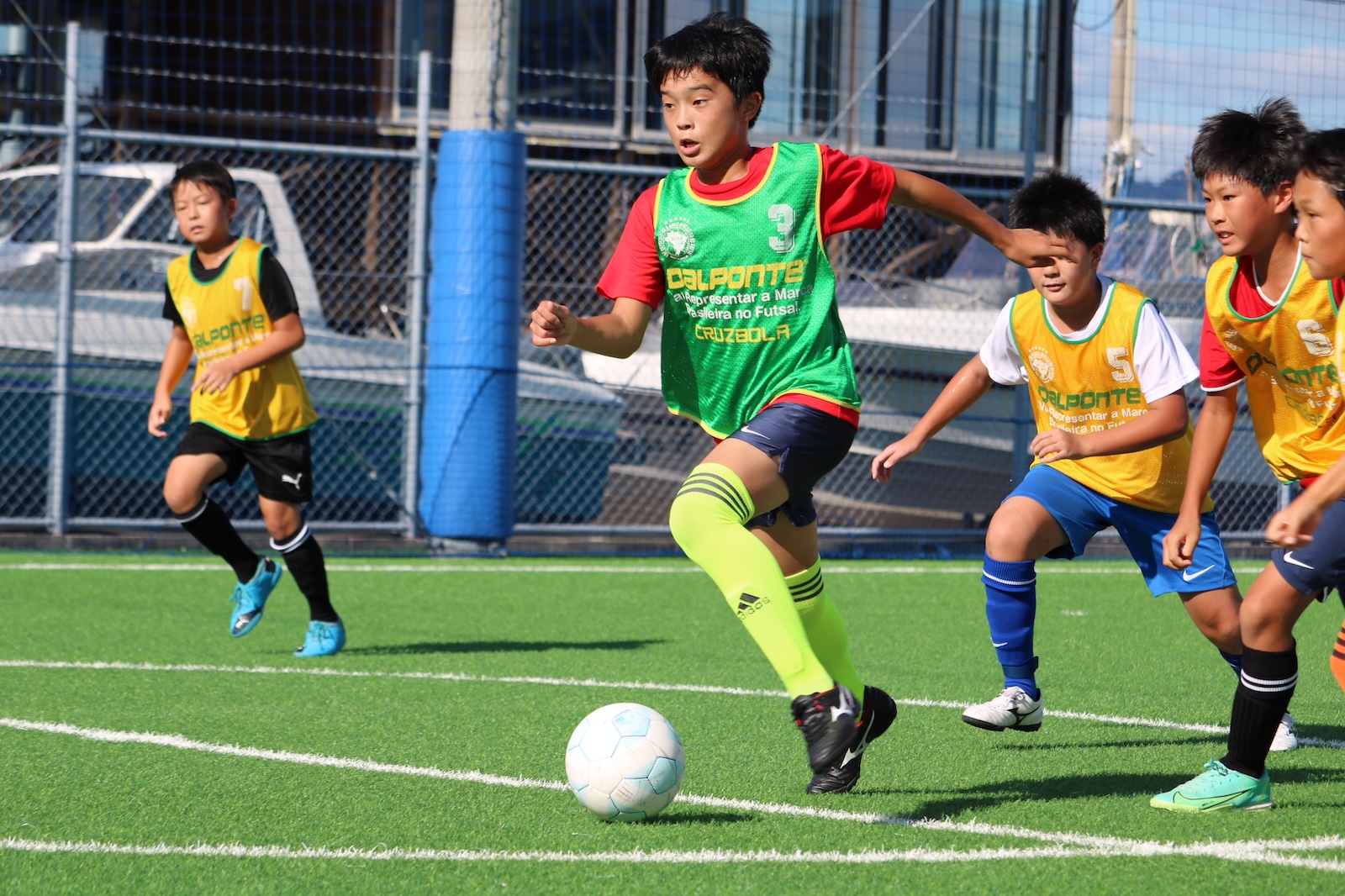 サッカースクール練習風景