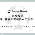 【図解解説】プロも使うサッカートレーニングプログラム！パス回し練習の実践的な作り方と効果
